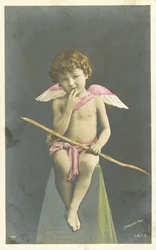 Cherubino seduto